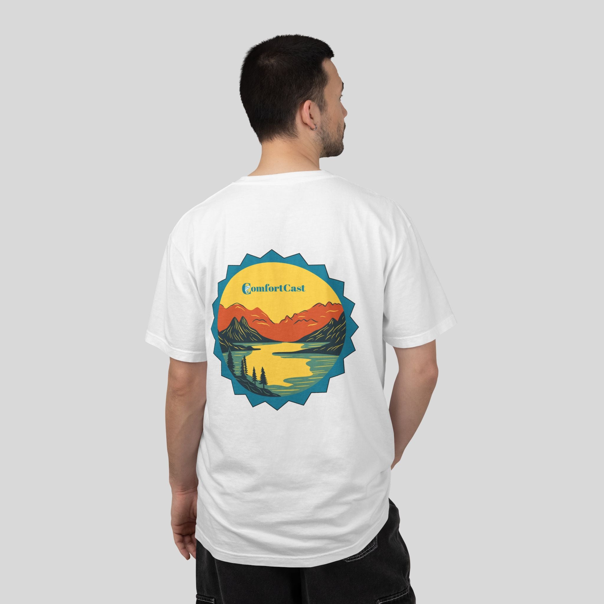 Kicking Back Tee — ComfortCast Unisex Graphic T-Shirt