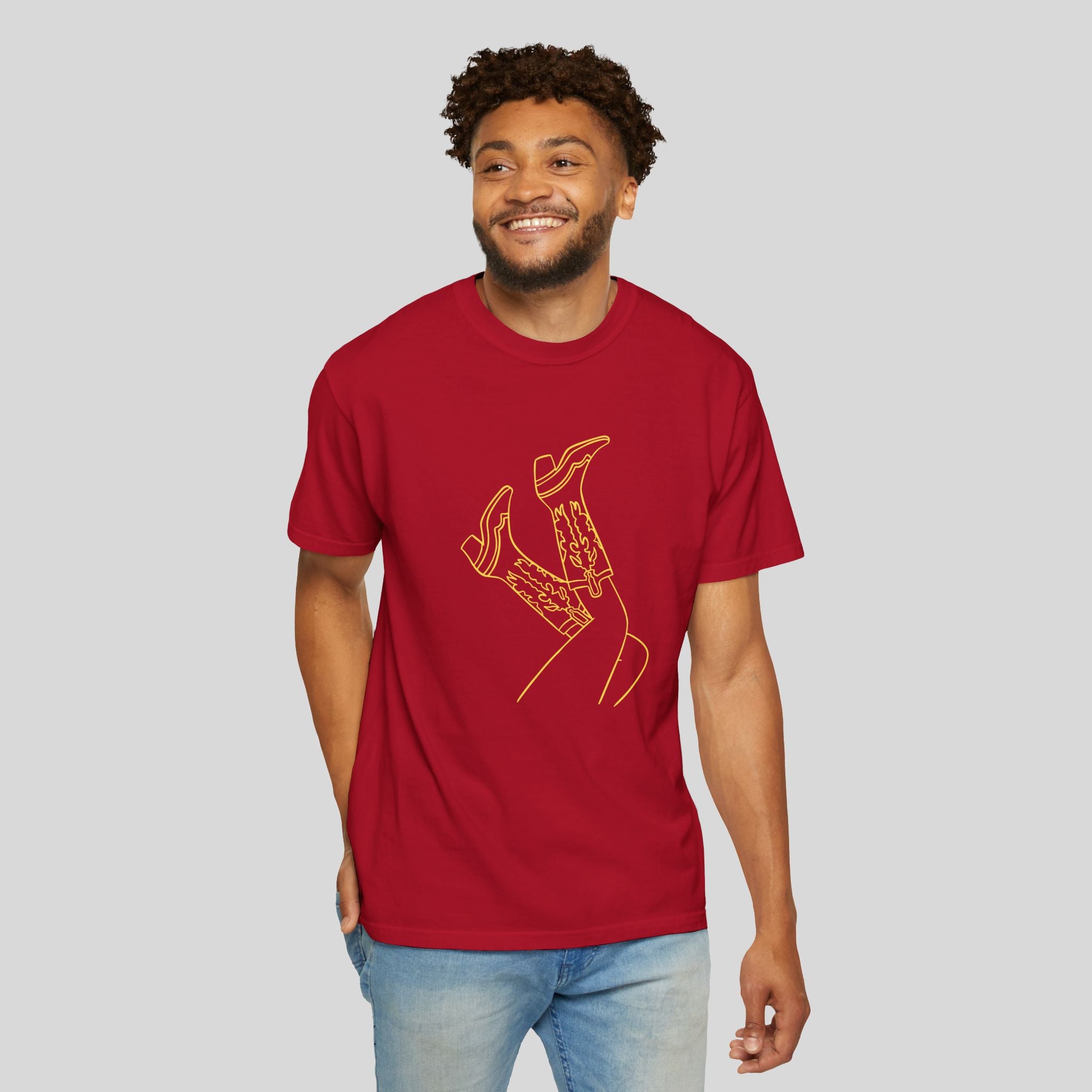 Kicking Back Tee — ComfortCast Unisex Graphic T-Shirt