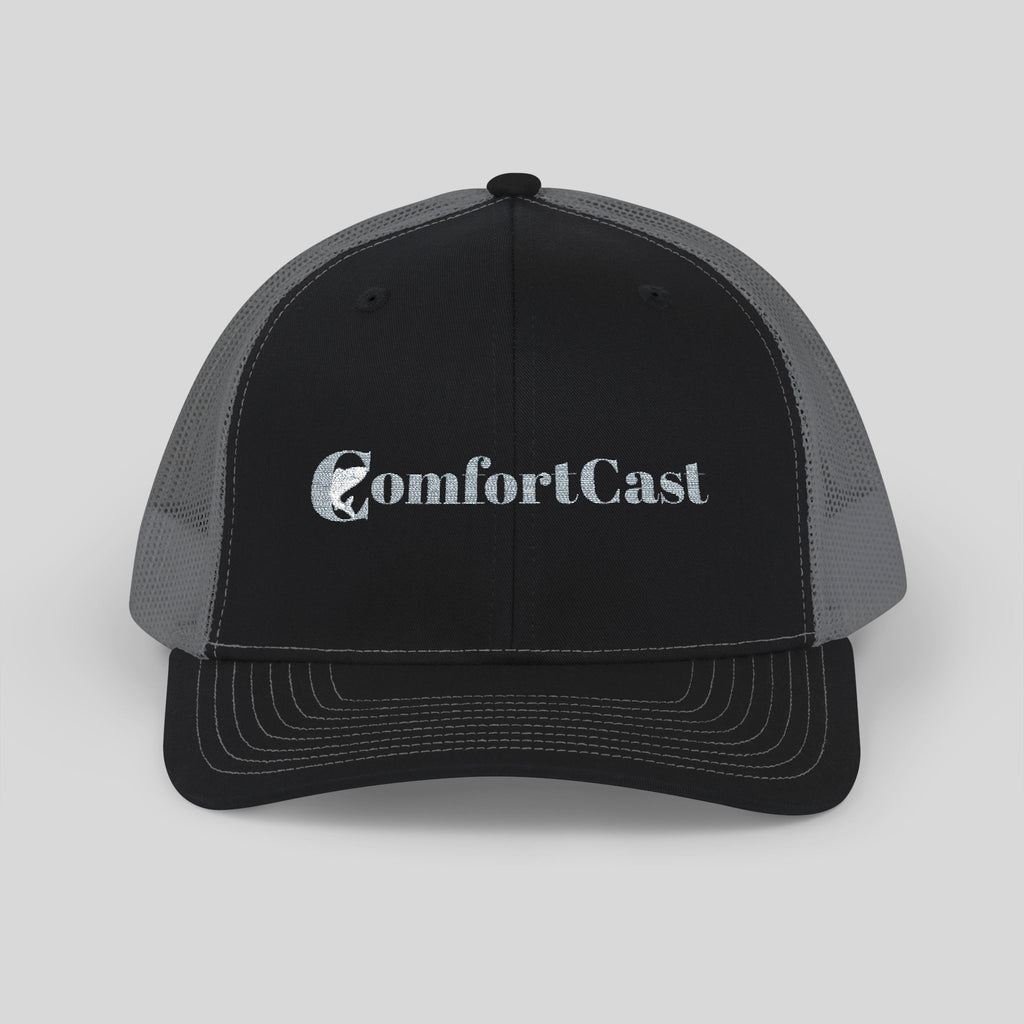 Trucker Cap — 'ComfortCast' Embroidered Mesh Snapback
