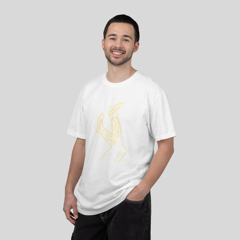Kicking Back Tee — ComfortCast Unisex Graphic T-Shirt