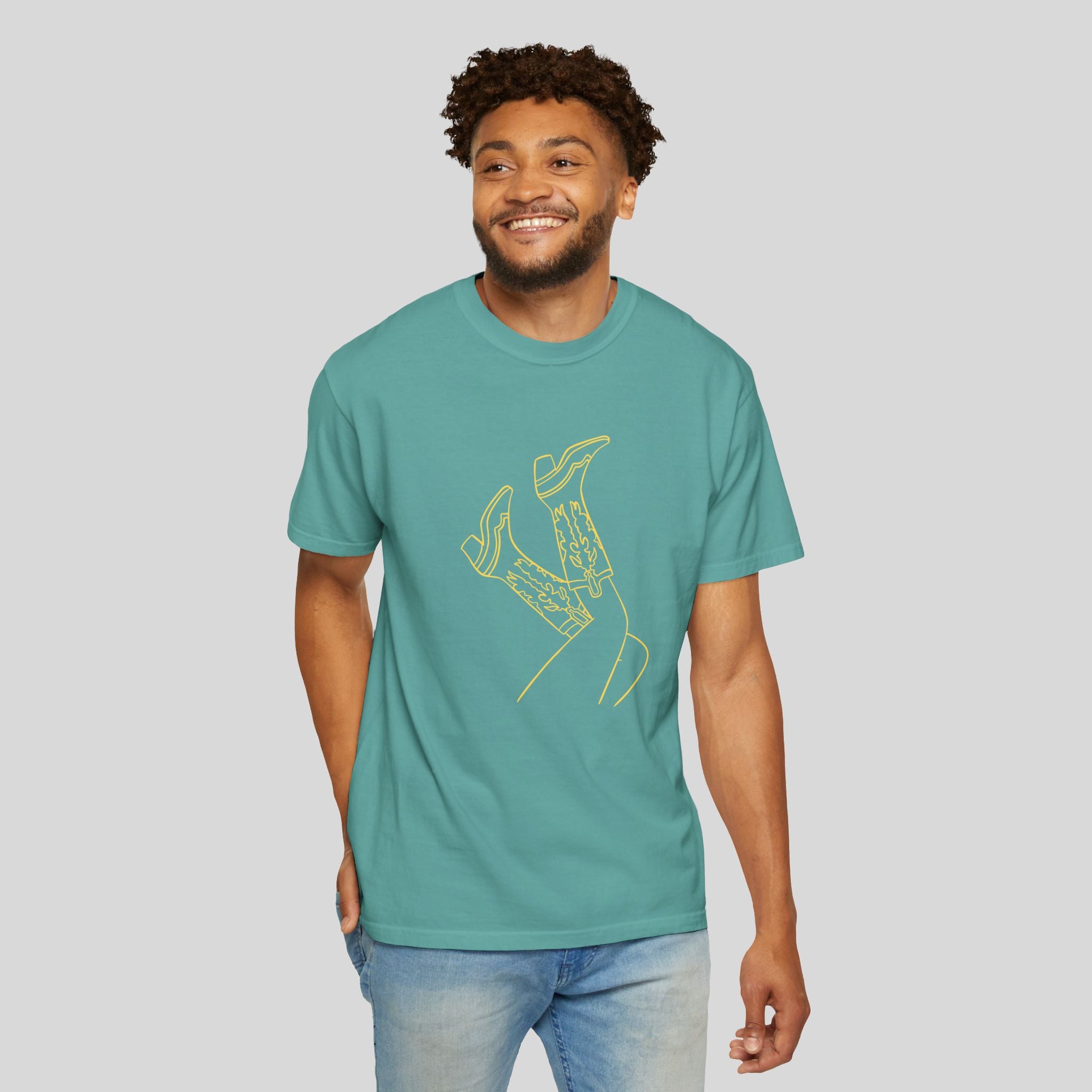 Kicking Back Tee — ComfortCast Unisex Graphic T-Shirt