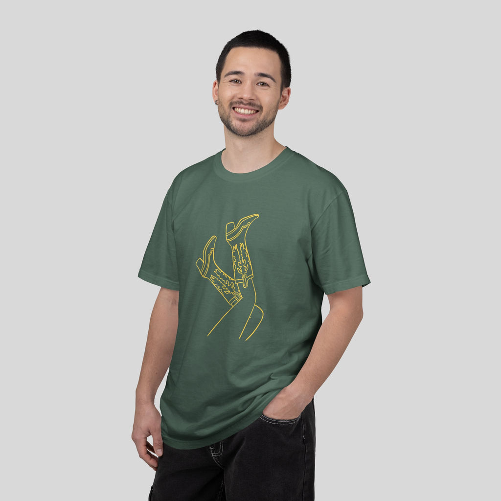 Kicking Back Tee — ComfortCast Unisex Graphic T-Shirt