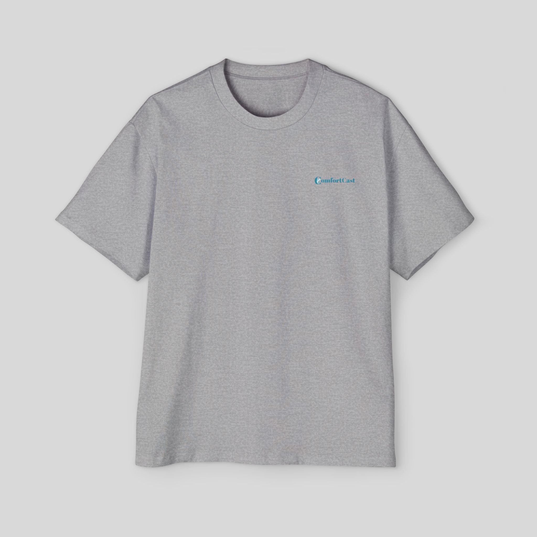 Lone Angler Oversized Men's Graphic T-Shirt