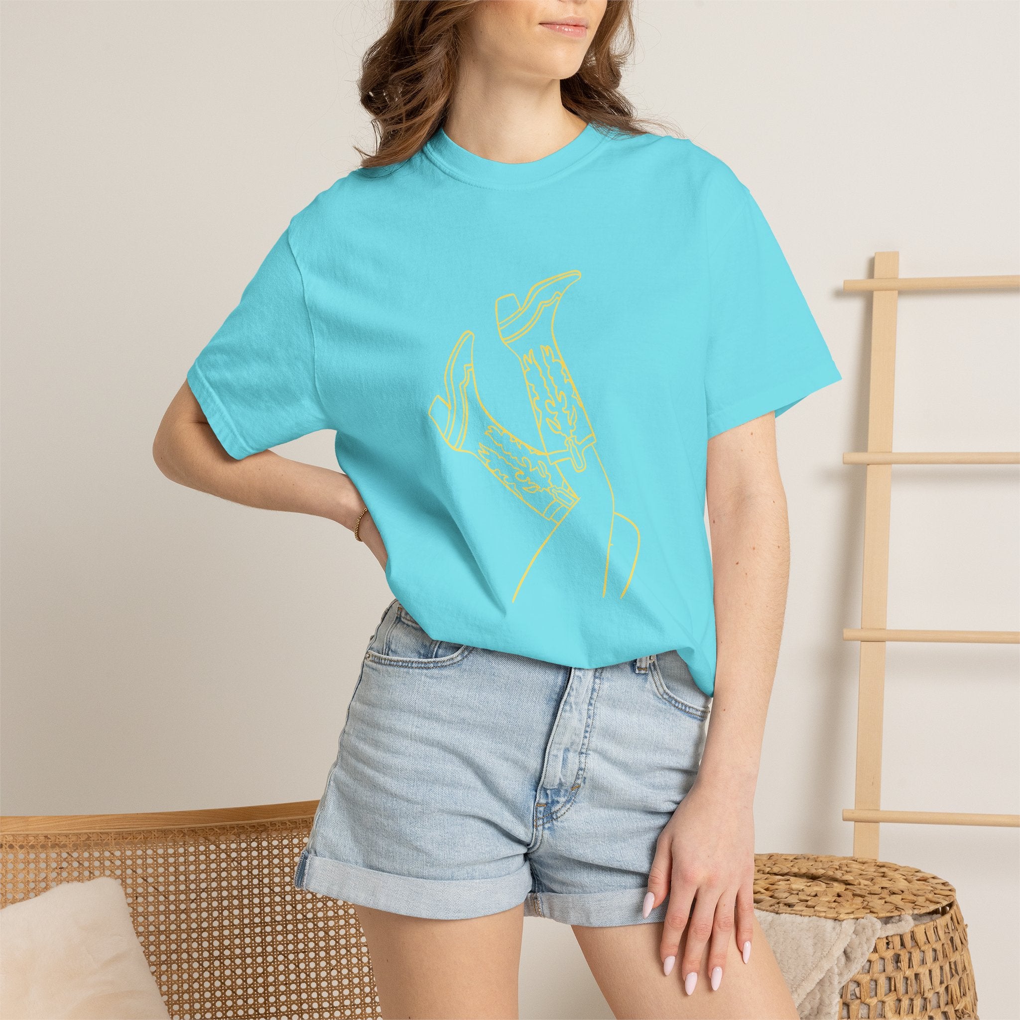 Kicking Back Tee — ComfortCast Unisex Graphic T-Shirt