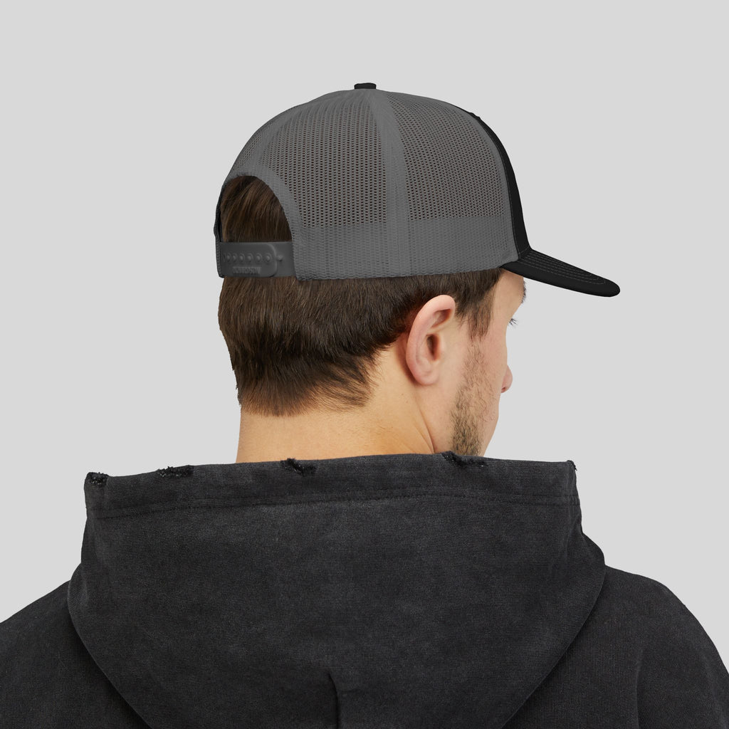 Trucker Cap — 'ComfortCast' Embroidered Mesh Snapback