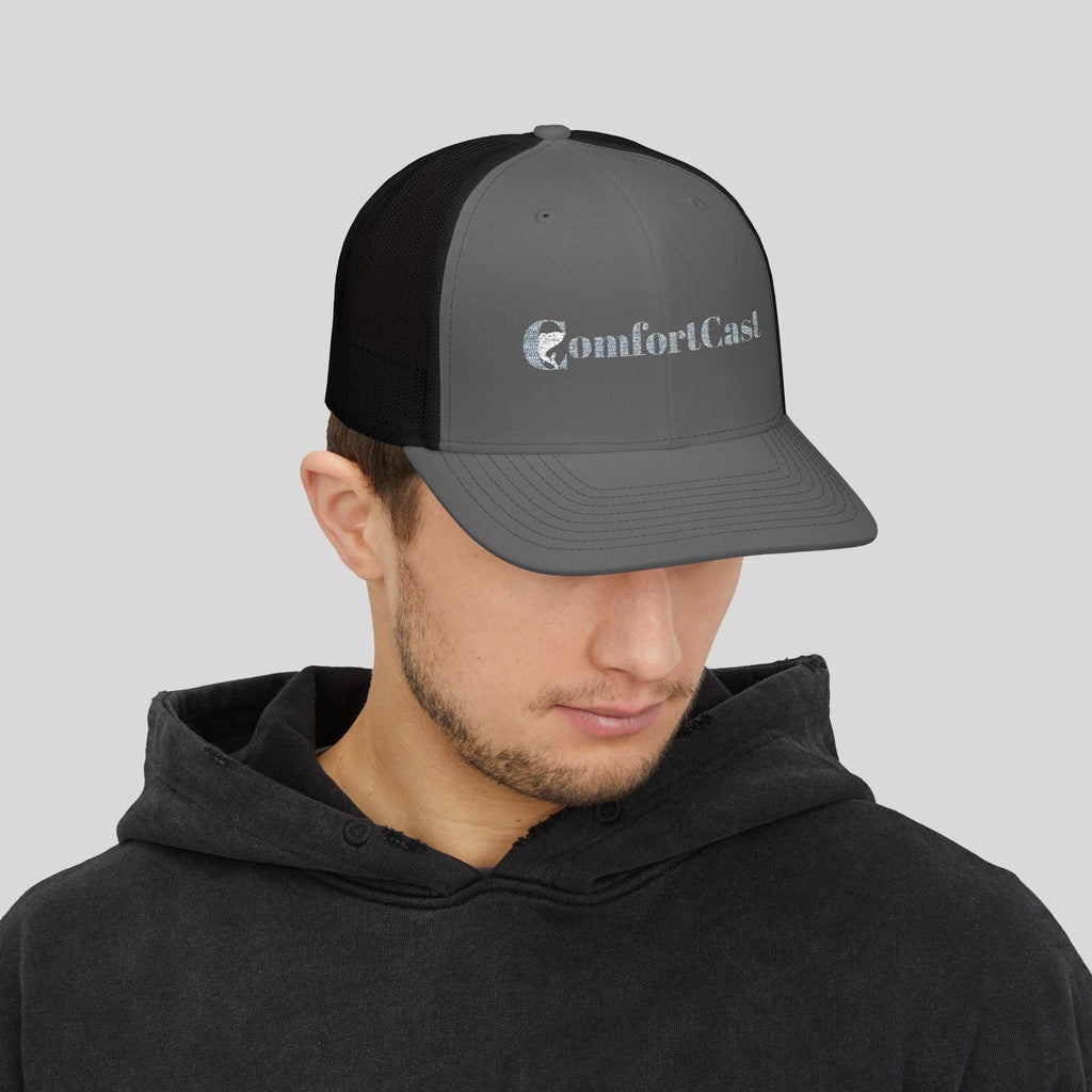 Trucker Cap — 'ComfortCast' Embroidered Mesh Snapback