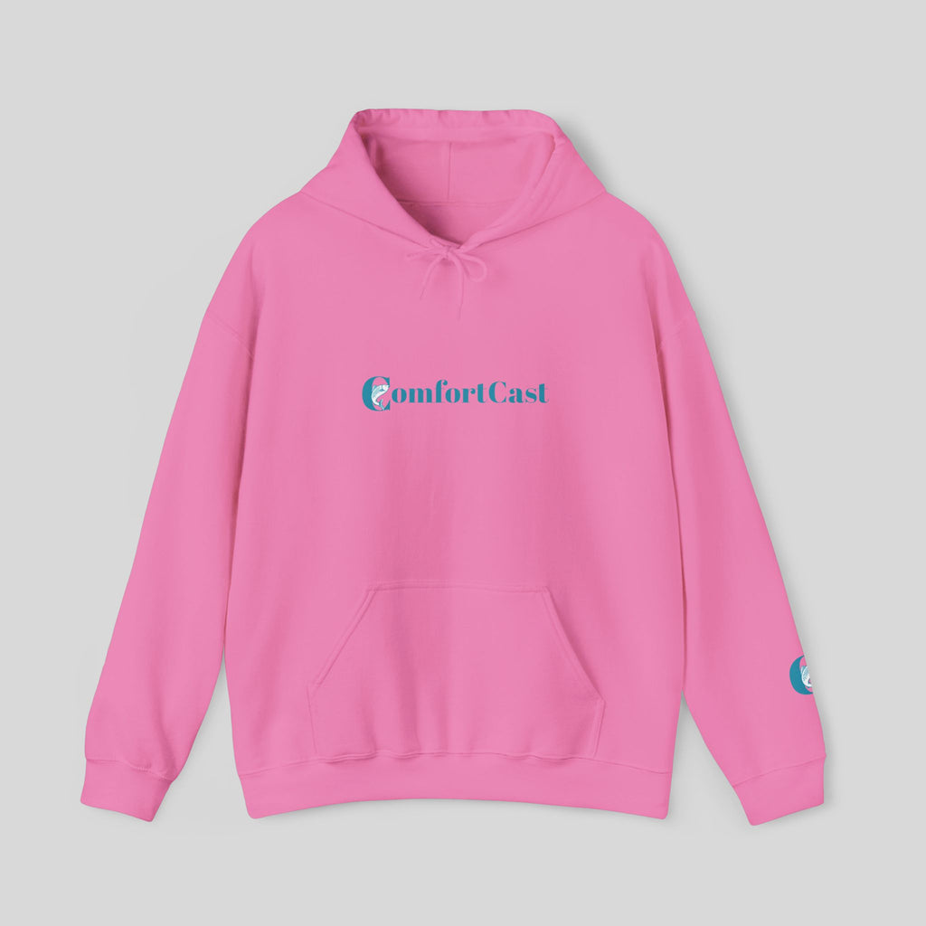 ComfortCast Logo Hoodie — Minimalist Unisex Hooded Sweatshirt