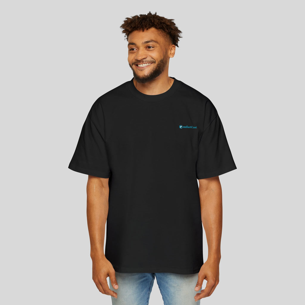 Men’s Oversized Bass Fishing American Flag Tee