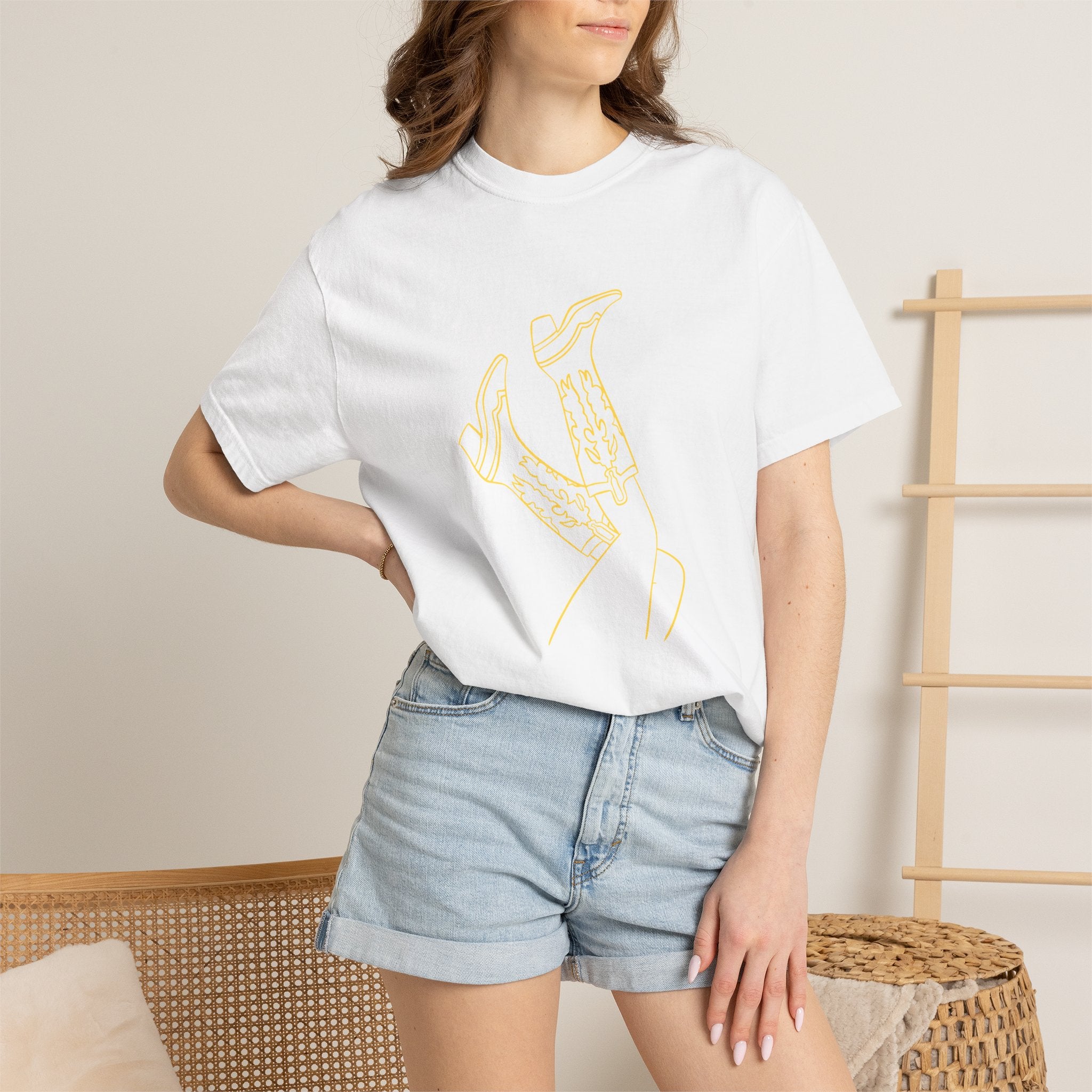 Kicking Back Tee — ComfortCast Unisex Graphic T-Shirt
