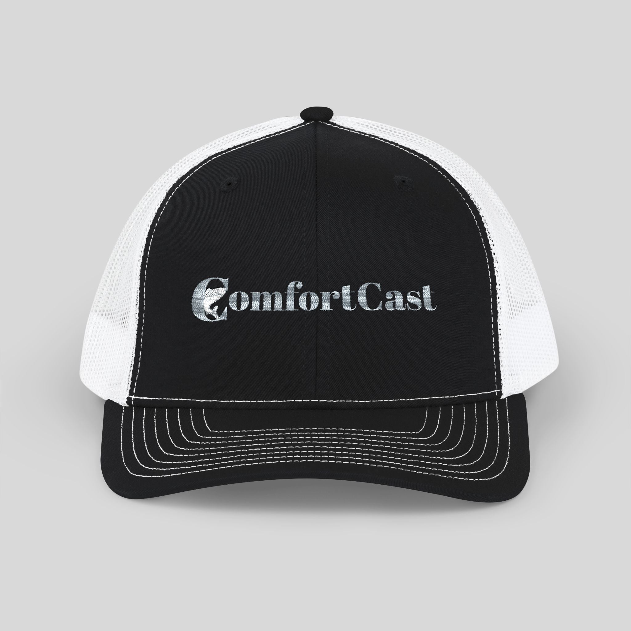 Trucker Cap — 'ComfortCast' Embroidered Mesh Snapback