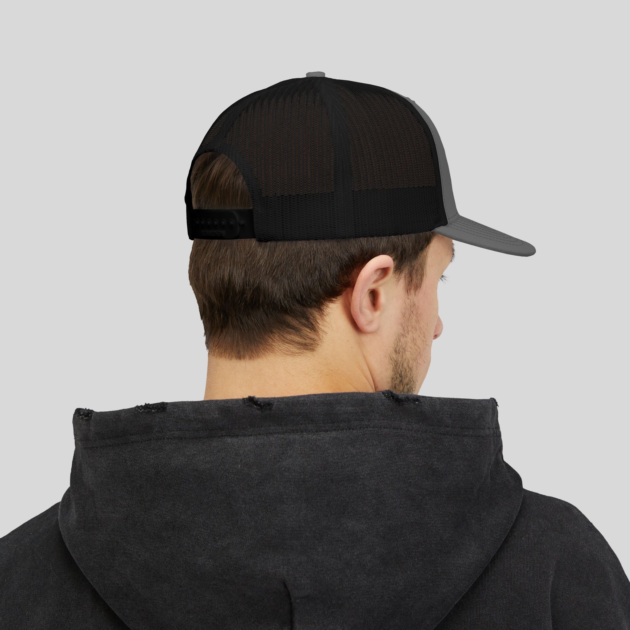 Trucker Cap — 'ComfortCast' Embroidered Mesh Snapback