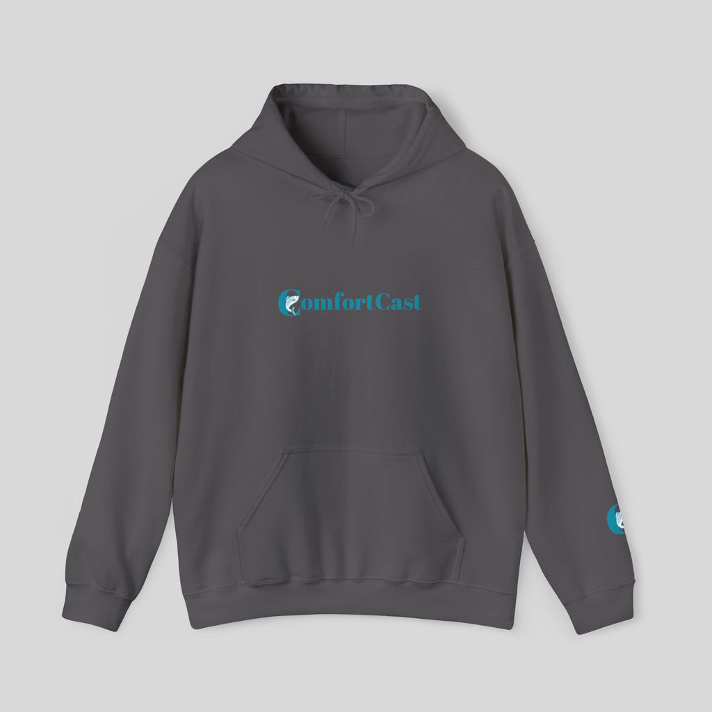 ComfortCast Logo Hoodie — Minimalist Unisex Hooded Sweatshirt