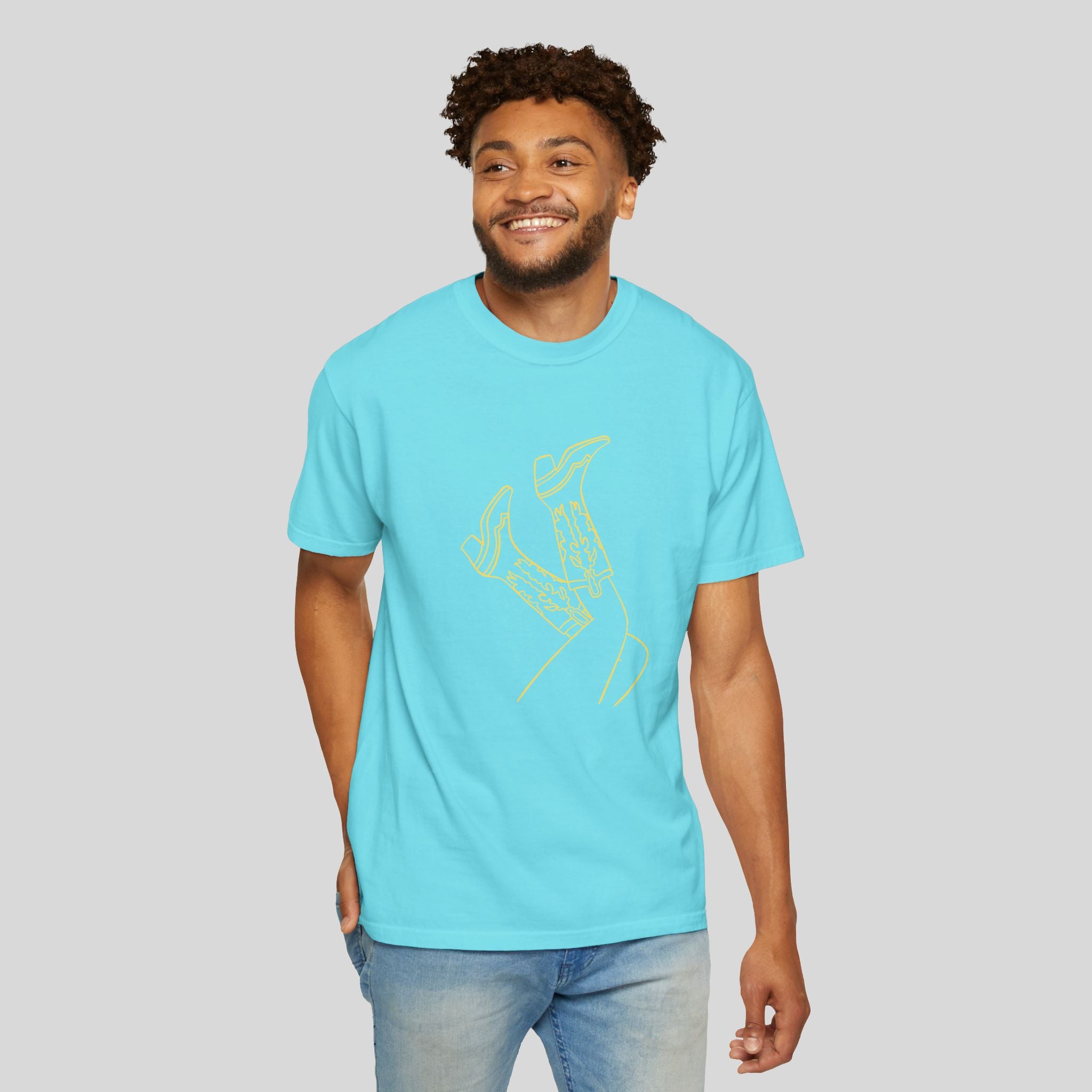 Kicking Back Tee — ComfortCast Unisex Graphic T-Shirt