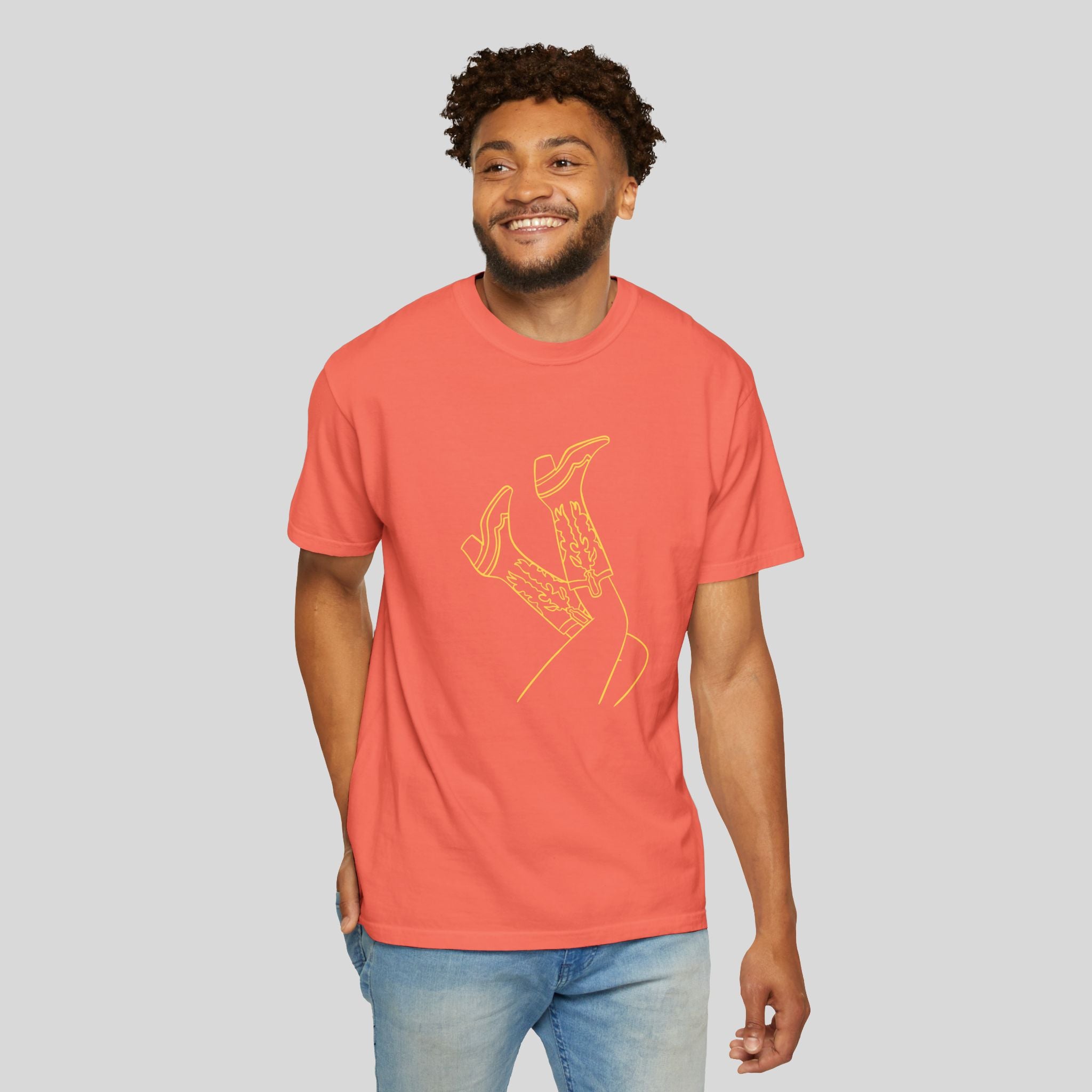 Kicking Back Tee — ComfortCast Unisex Graphic T-Shirt