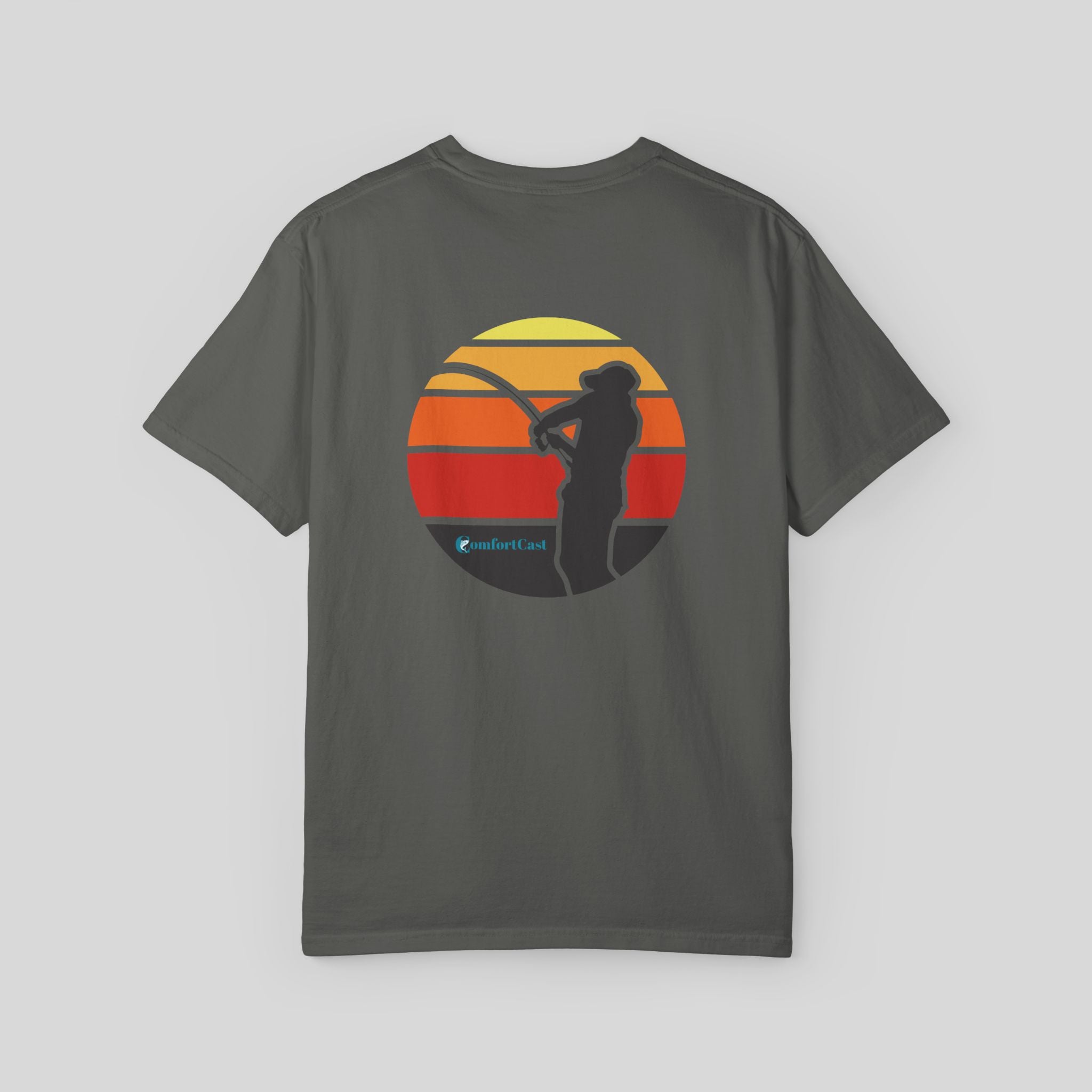 Fishing Sunset Graphic Tee — Unisex T-Shirt