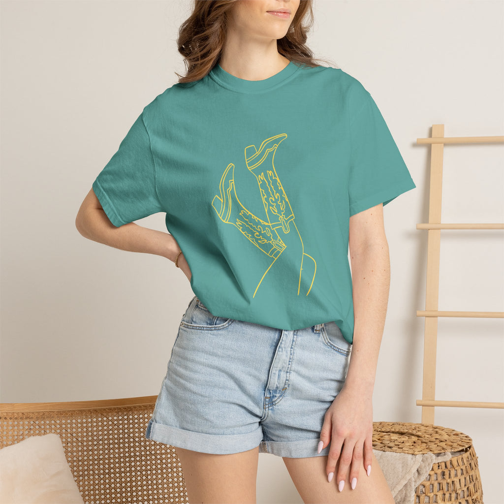 Kicking Back Tee — ComfortCast Unisex Graphic T-Shirt